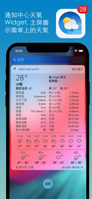 天氣伴侶 – 氣象雷達地圖(圖6)-速報App