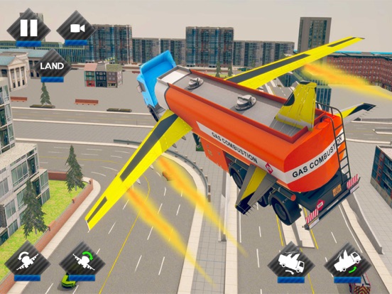 Futuristic Flying Truck Gamesのおすすめ画像5