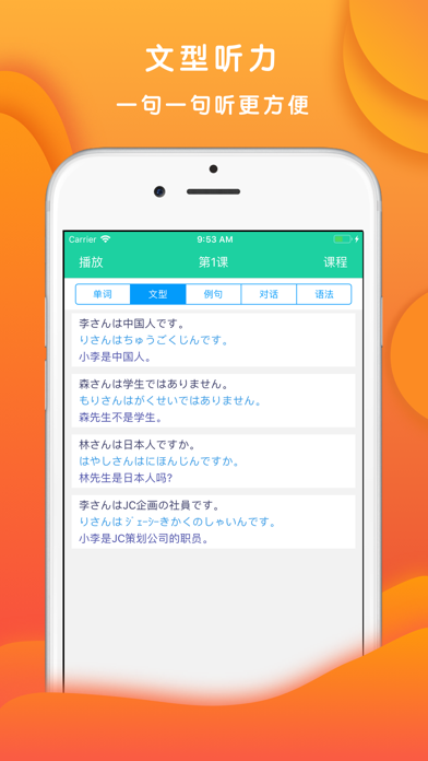 标准日本语初级单词语法体验版 screenshot 4
