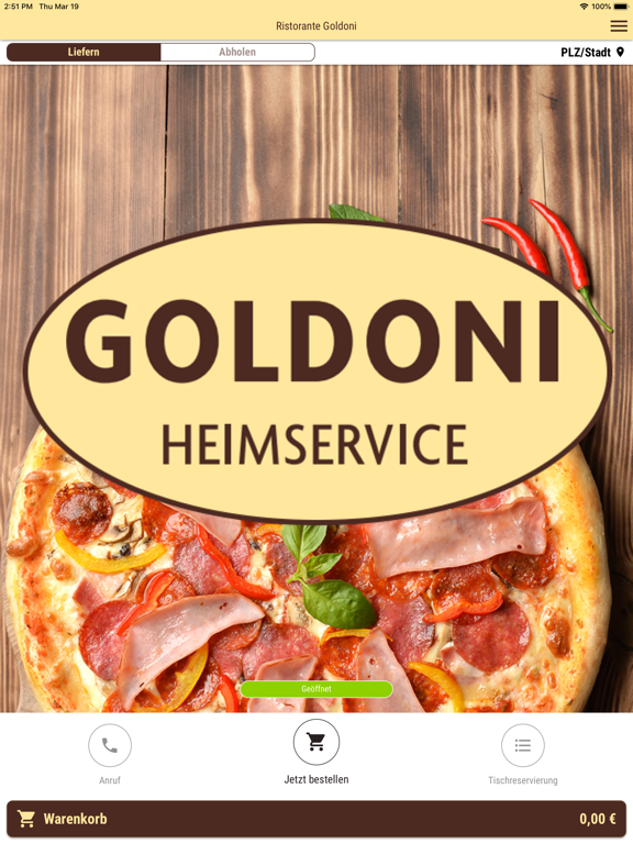 Screenshot #4 pour Ristorante Goldini