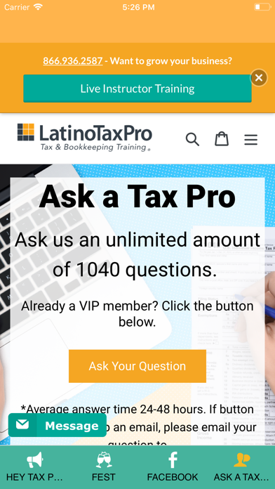 How to cancel & delete Latino Tax Pro from iphone & ipad 3
