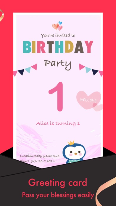 Party Invitation Cards Maker screenshot 3
