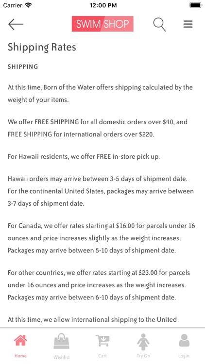 SwimShop screenshot-9