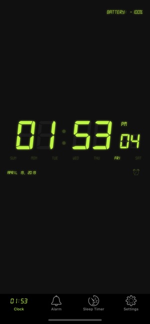 Alarm Clock: & Sleep Timer