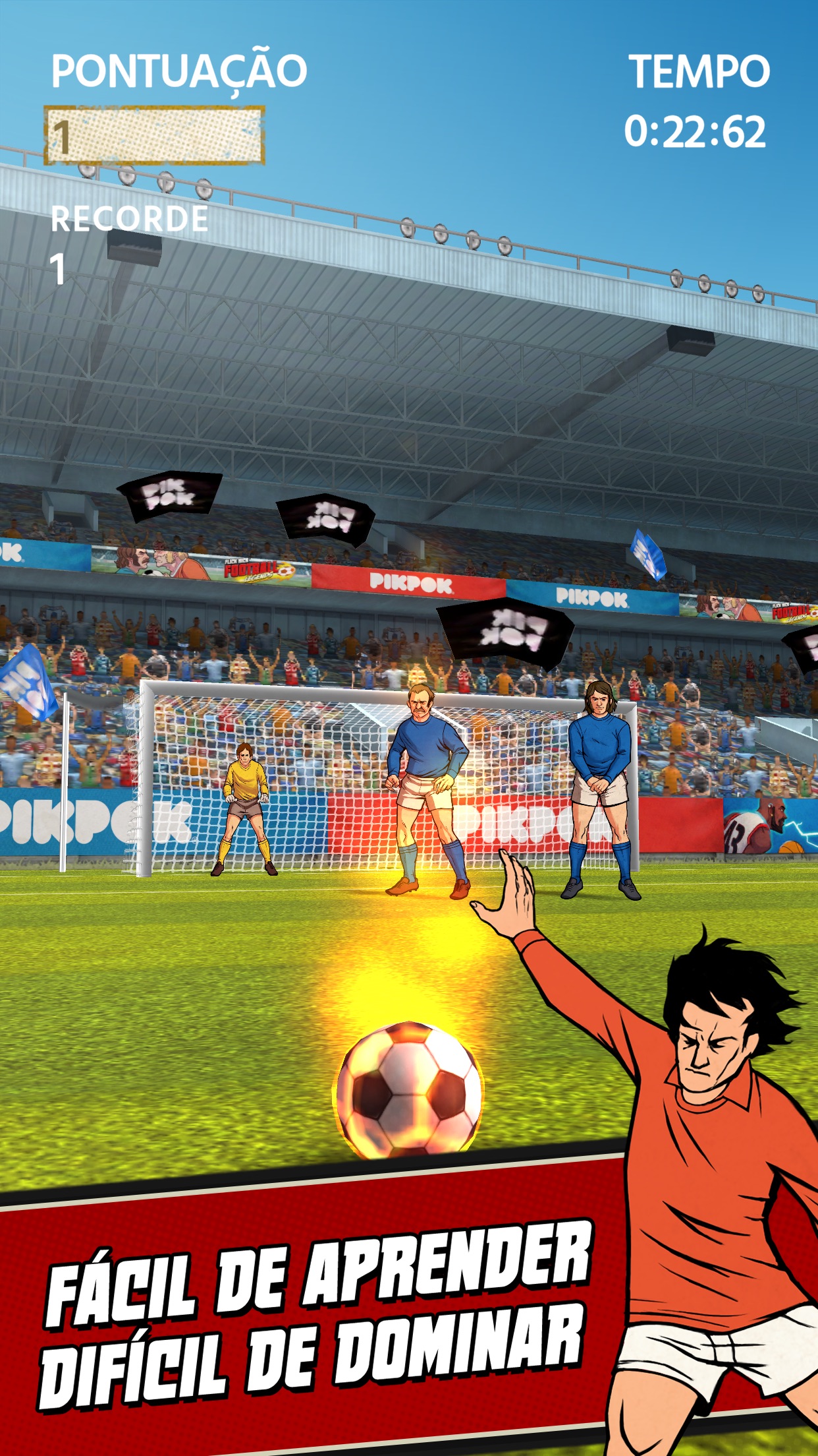 Screenshot do app Flick Kick Football