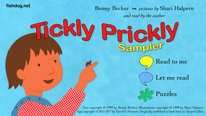 How to cancel & delete Tickly Prickly Sampler from iphone & ipad 4