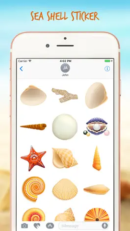 Game screenshot Sea Shell Life Stickers mod apk