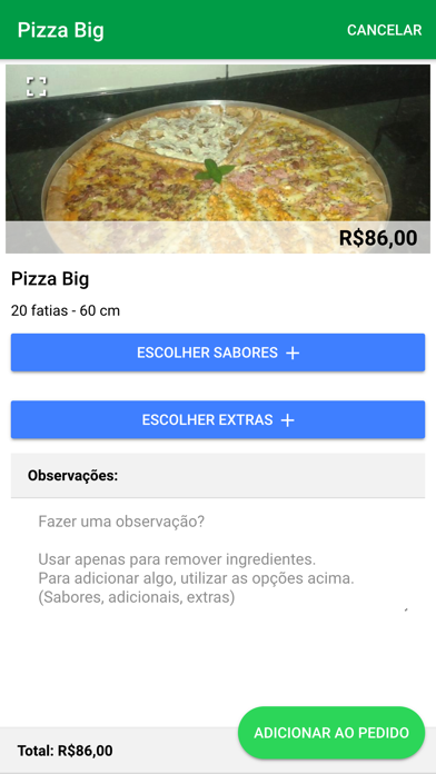 How to cancel & delete Big Pizzas Litoral - Itapema from iphone & ipad 4