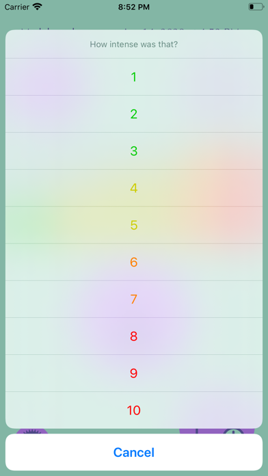 Contraction Time Tracker screenshot 4