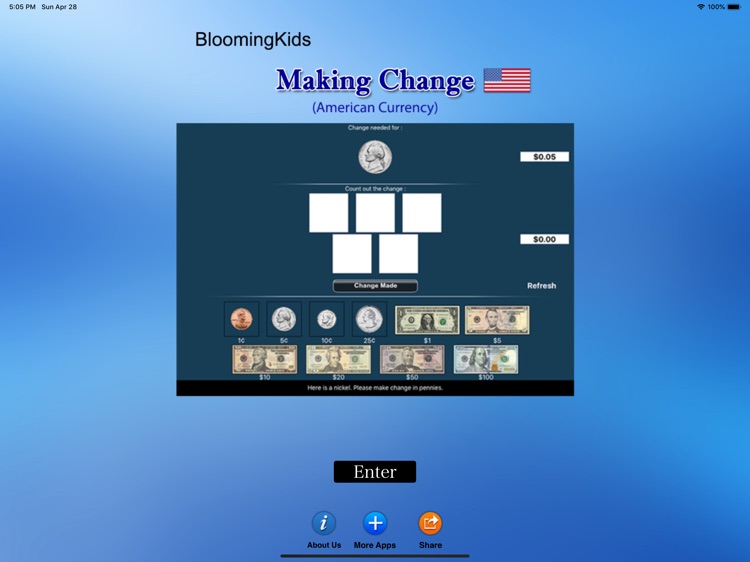 Making Change USD