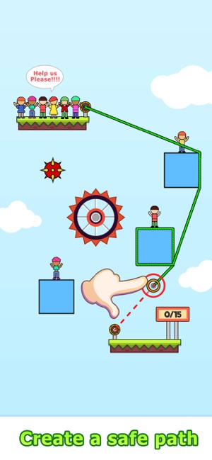 Rope Hero -Puzzle Physics Game(圖1)-速報App