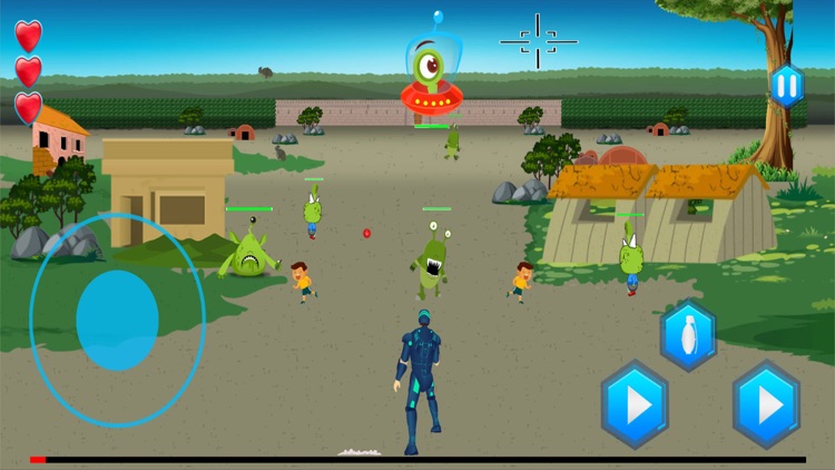 Aliens Enemy War Shoot'em All screenshot-3