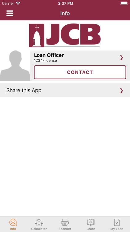 JCB Mortgage Calculator