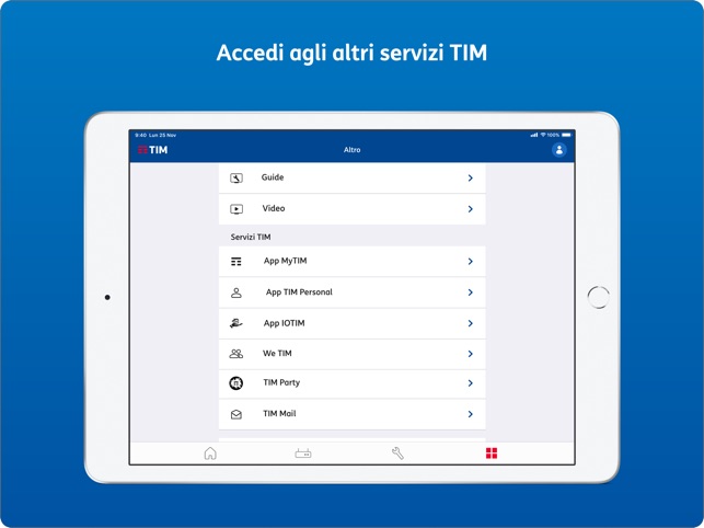 Tim Modem Su App Store