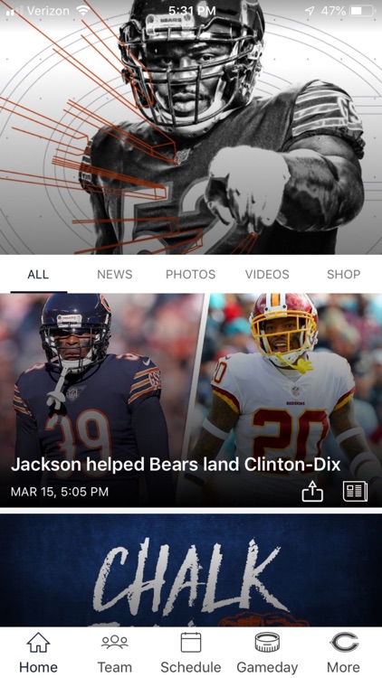 Chicago Bears Official App