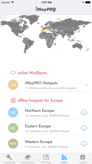 iWepPRO Secure keys and WiFi Password Manager and Generator Screenshot 5