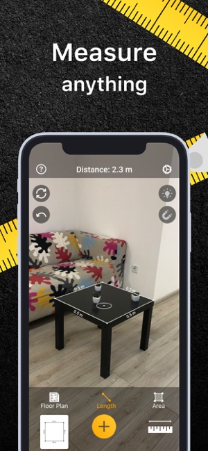 AR 測量儀 - 儀距離長度精准測量(圖2)-速報App