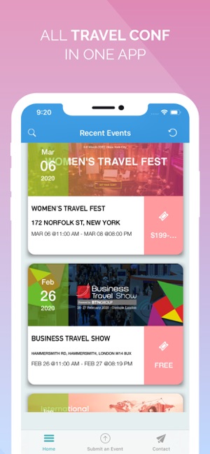 TravelConfa: Find Travel Conf(圖1)-速報App