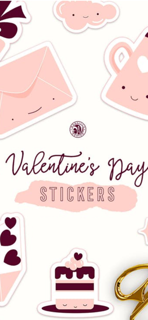 Cute Valentines Day Stickers(圖1)-速報App