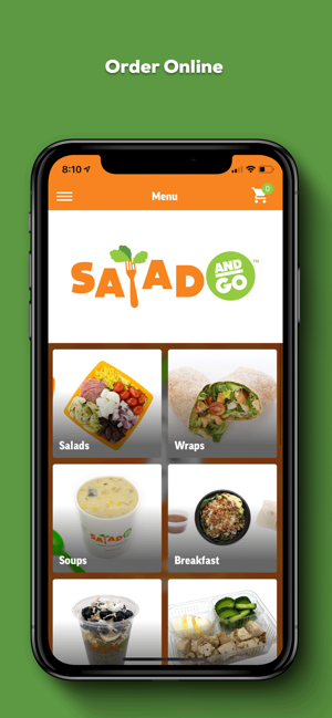 Salad and Go Ordering App(圖4)-速報App