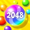 welcome to the Newest 2048 Ball and Merge Megic Bubble game