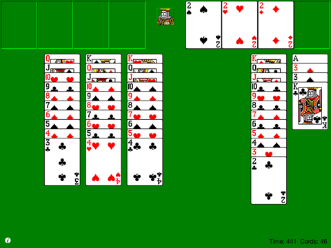 Classic Solitaires: FreeCell - náhled
