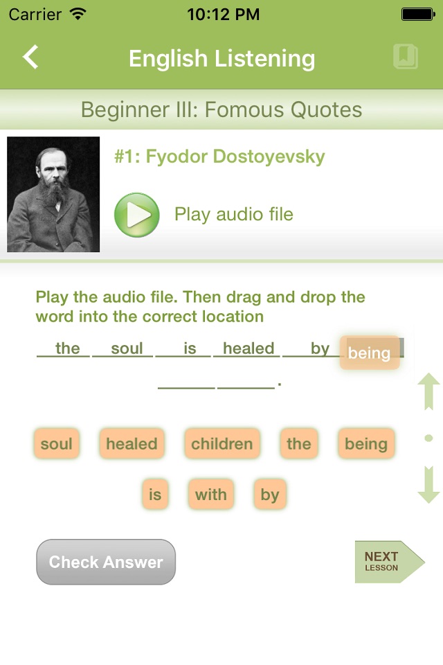 English Listening & Quiz screenshot 4