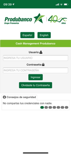 Cash Management Produbanco