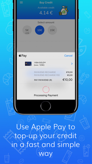How to cancel & delete Pay4Vend from iphone & ipad 4