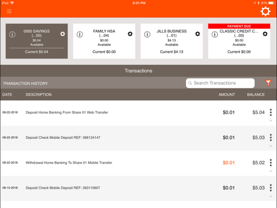 Screenshot #6 pour Canvas Credit Union for iPad