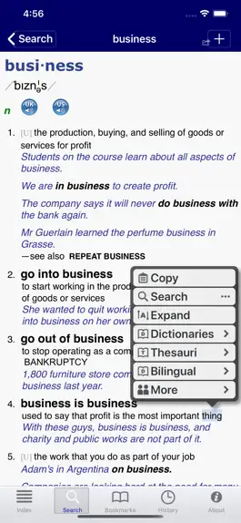 Game screenshot Longman Business English Dict apk