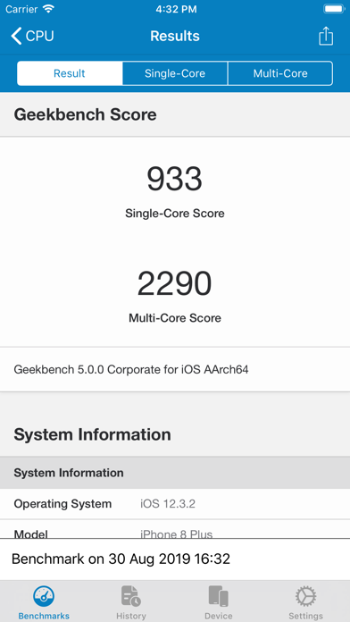Geekbench 5 IPA Cracked for iOS Free Download