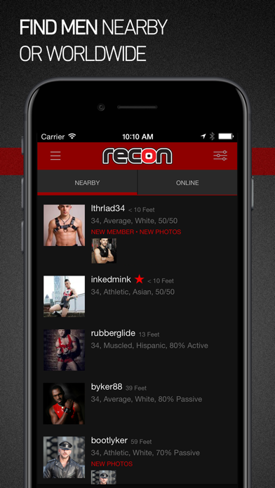 Recon review screenshots