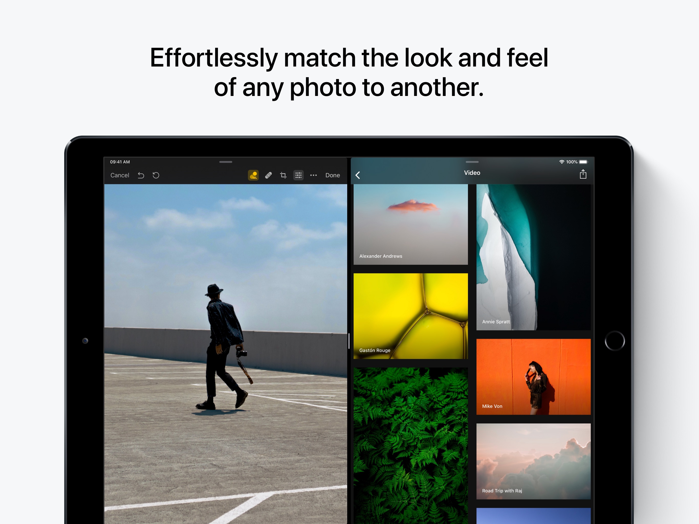 Screenshot do app Pixelmator Photo