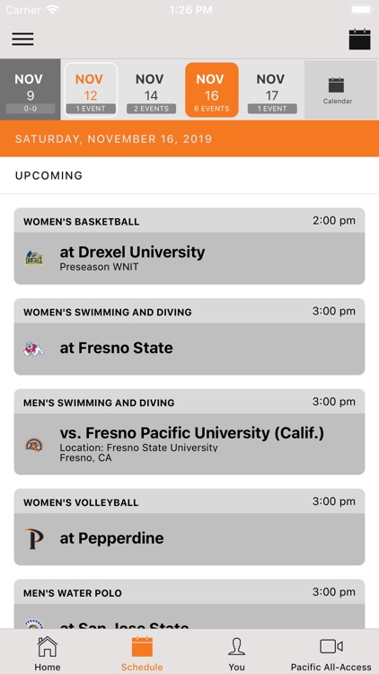 Pacific Tigers Athletics