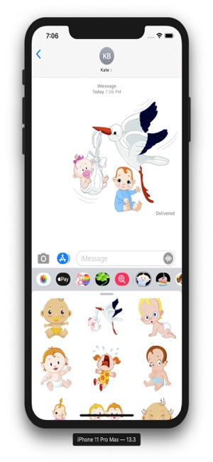 Baby Stickers & Emojis(圖6)-速報App