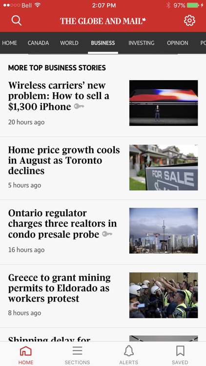 The Globe and Mail screenshot-4