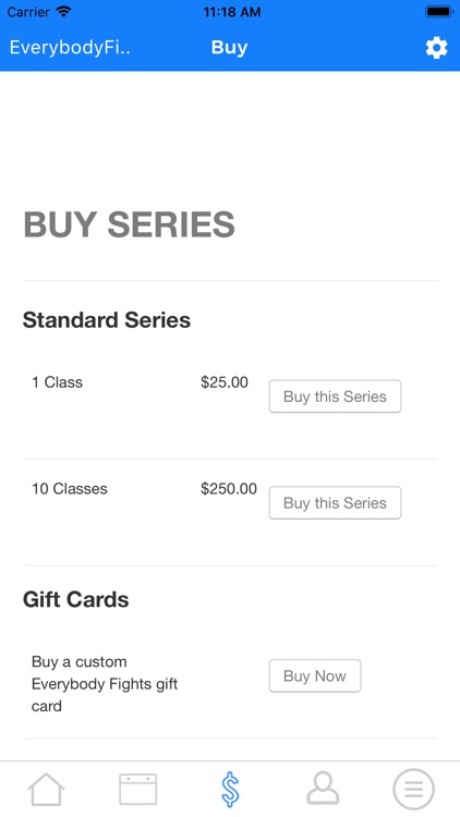 EverybodyFights Booking