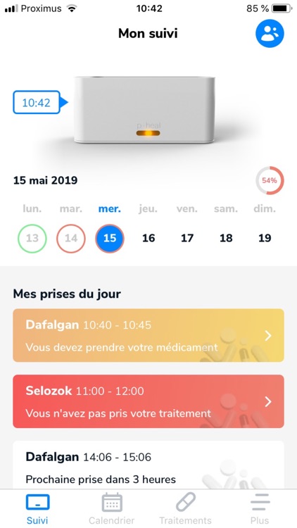 P-Heal - Rappel de médicaments