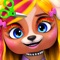 Let's play virtual vip pet dress up, Makeup, Spa, Salon, and Care & Mini Games funhouse with your favorite virtual puppy pet