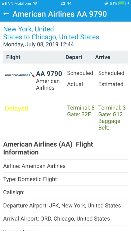 Flights Status screenshot-4