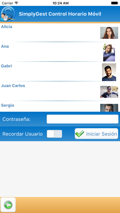 SimplyGest Control Horario screenshot 2