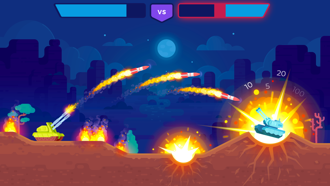 Tank Stars Hack screenshot 7 - iOS game interface