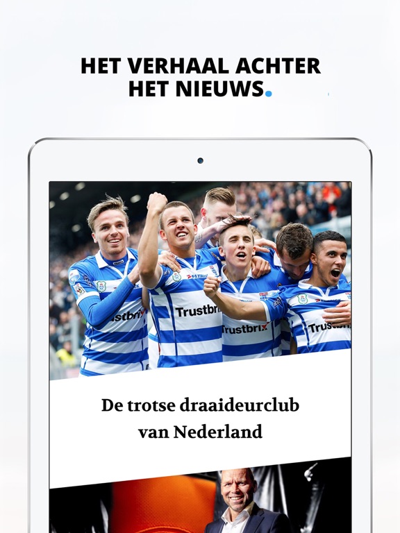 Voetbal International iPad app afbeelding 3