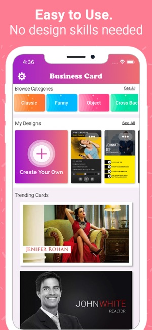 Business Card Maker, Designer(圖3)-速報App