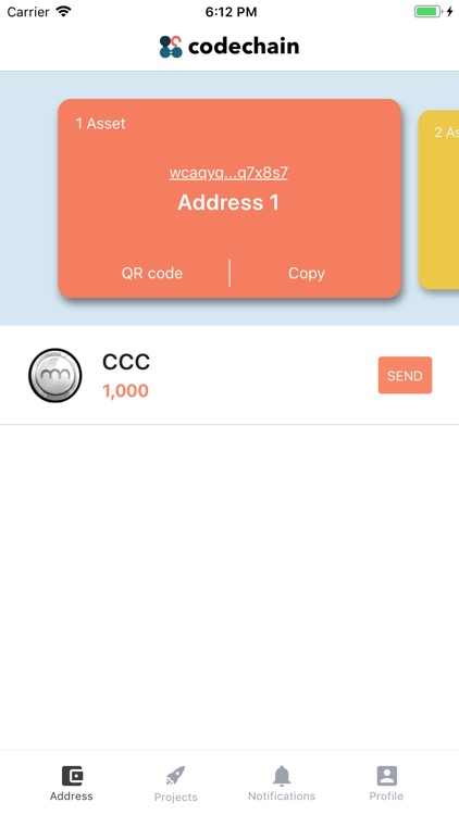 CodeChain Wallet screenshot-5