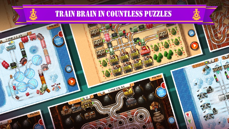 Rail Maze 2 : Train Puzzler screenshot-0