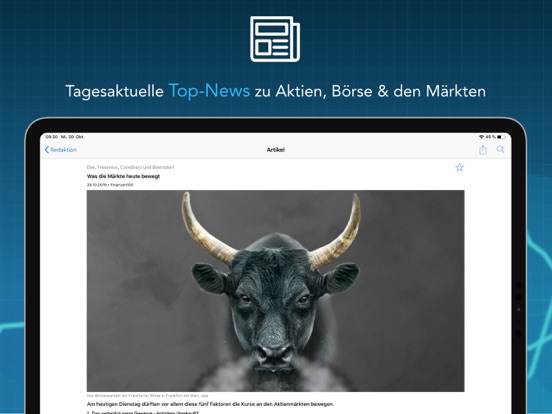 Telecharger Finanzen100 Borse Aktien Pour Iphone Ipad Sur L App Store Finance