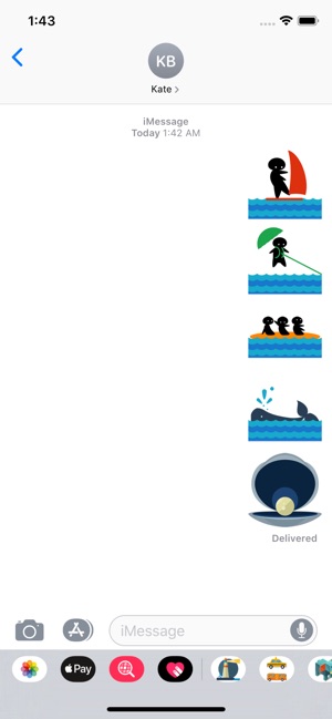 Water Sports Pack Stickers(圖2)-速報App