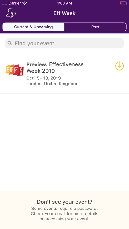 Effectiveness Week